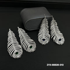 Radiant Feather Earrings