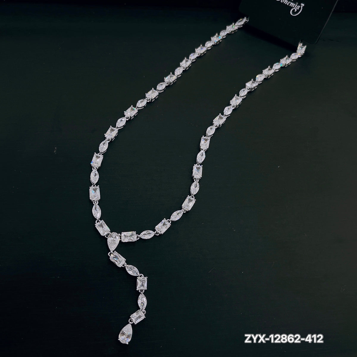 Diamond Tassel Necklace